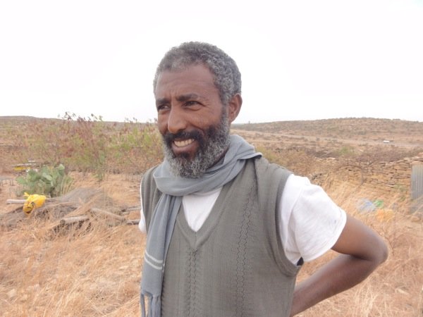 Mr. Alem Abraha from Wukro - one of Ethiopia\'s well known rare white honey producers