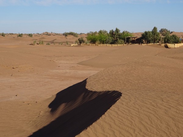 1. Beautiful dunes in the Saharan Desert in Morocco