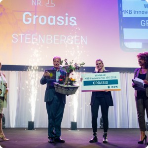 018 groasis winnaar mkb innovatie top 100 2018