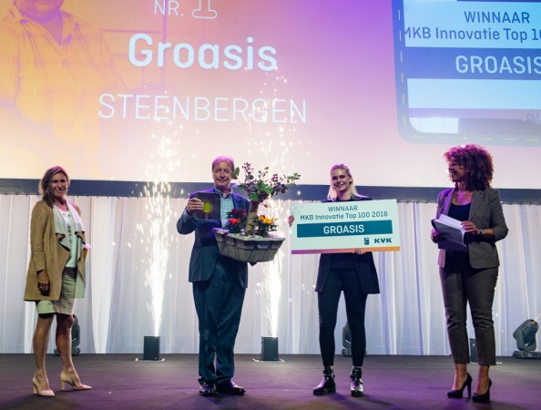 018 groasis winnaar mkb innovatie top 100 2018