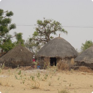 1 Houses in the desert of Rajasthan India near the city of Barmer