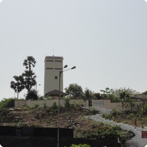 49 The INS TRATA site seen from the Mumbay Bridge