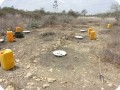 48 An overview after planting the Groasis waterboxxes