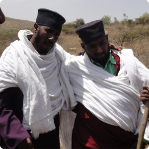 4 R Aba Ghebrenedhin Ghebreghiorghis and L Abba Ghebre Kidan from Asira Metira Monastry in Kilite Awlalo Ethiopia also beekeepers