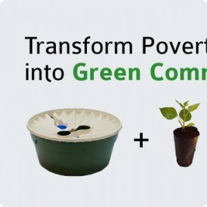 Transform poverty pockets into green communities