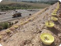 10 Every 5 minutes a giant truck passes loaded with rocks