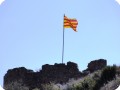 0.2 The flag of Catalunya celebrates the beautiful day