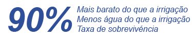 PT 90 beneficios triplos da tecnologia de poupanca de agua ecologica Groasis economizar agua enquanto plantando arvores em combinacao com arbustos plantas de fundamento plantas flores legumes