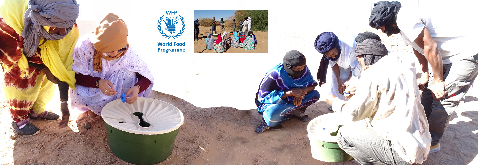 Cooperação com World Food Programme Innovation Accelerator e a Oxfam na Argélia