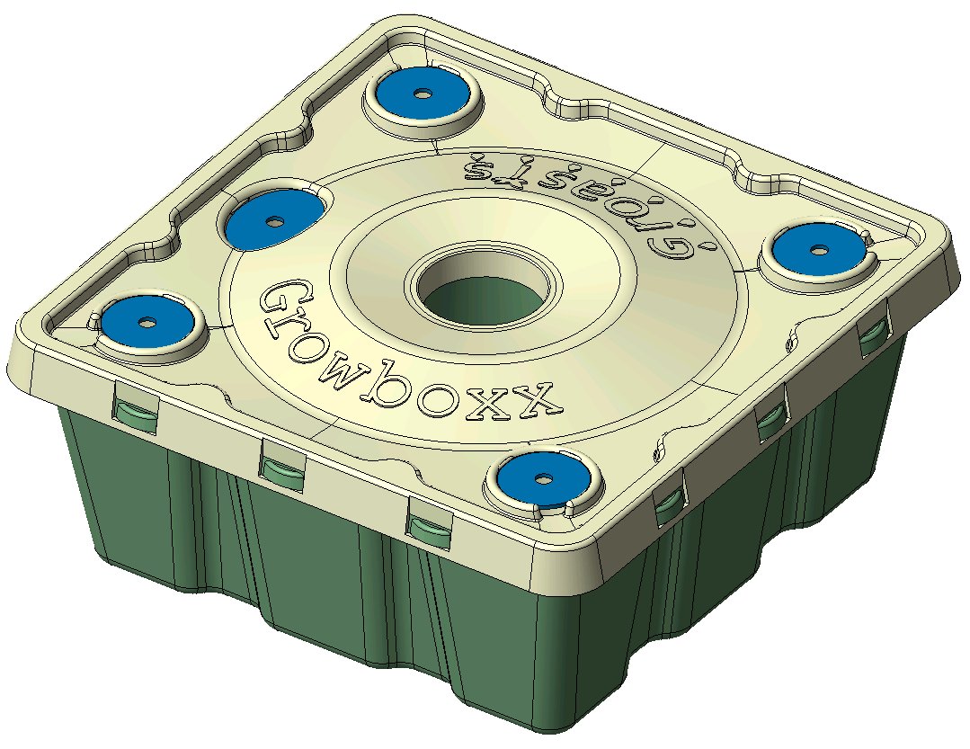 Growboxx plantcocoon Model Reforestation and Ecosystem restoration for 5 trees and or plants